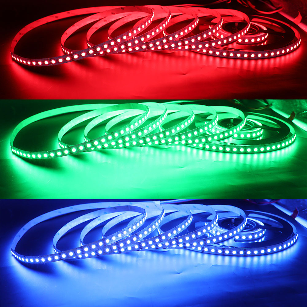 RGBW Outdoor Color Changing LED Lights - 96LEDs/m 12V LED Strip - 3000K/4000K/6000K White
